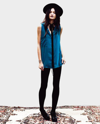milk & honey lucky in love shirt dress