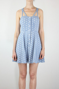 Dotty Bodice Dress