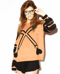 mad love heart and mind sweater