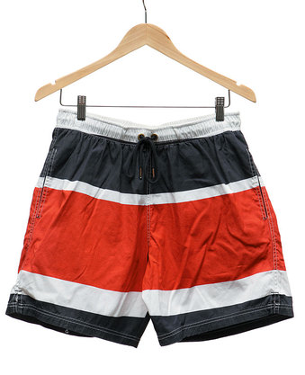 the academy brand biaritz board short - red stripe