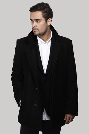 the all blacks woollen coat