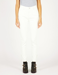 Straight Leg Zip Hem Jean