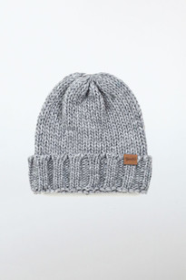 Brixton Price Beanie - light heather grey