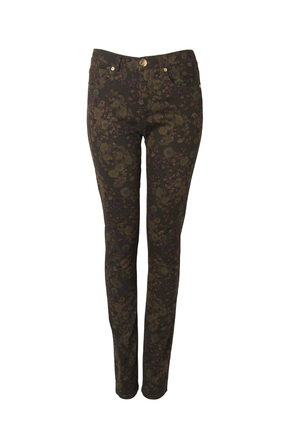 Floral Print Jean