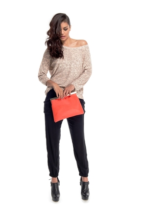 jorge animal instinct light knit jumper