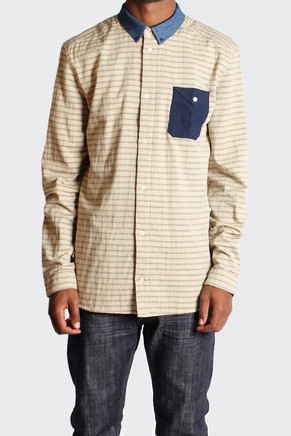 Delroy Shirt, lead grey