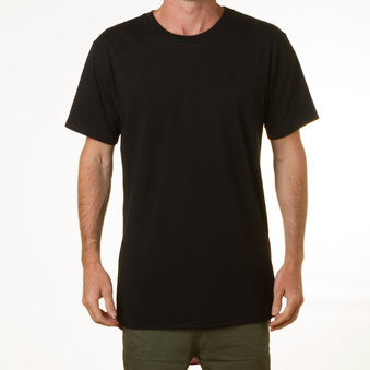 Public Gallery - Patch Panel Tee - Black/Plum