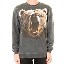 Stussy - Bear Crew - Vintage Black