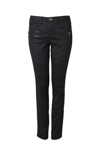 Zip Spliced Coated Jean