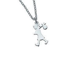 Runaway Pendant in Silver