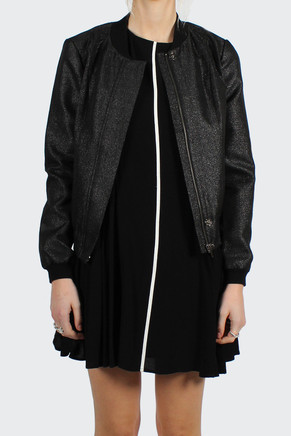 Santa Monica Dream Bomber, black shimmer