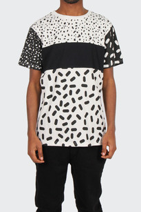 Mish Mash T-Shirt, black/white