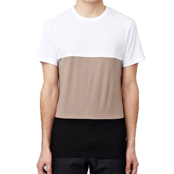 I Love Ugly - Three Tone Tee - White