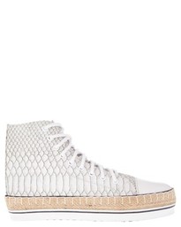White Phyton High Converse