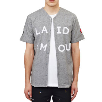 I Love Ugly - Sosa Baseball Jersey - Grey