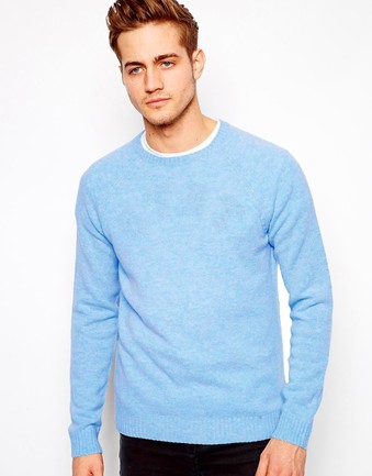 Lambswool Rich Crew Neck Jumper