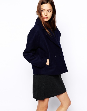 Jacket in Cocoon Fit