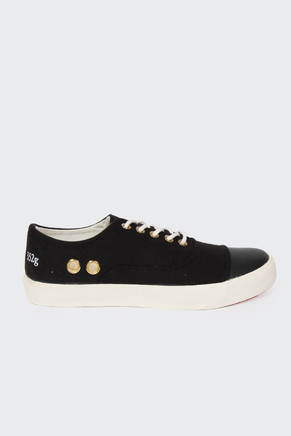 352g - black cotton canvas