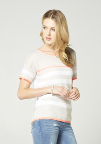 Linen Stripe Sweater
