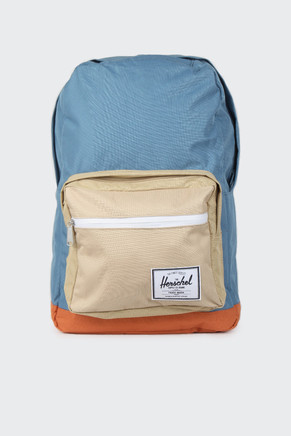 Pop Quiz Backpack - cadet blue/khaki/carrot