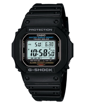 casio g shock solar (black)