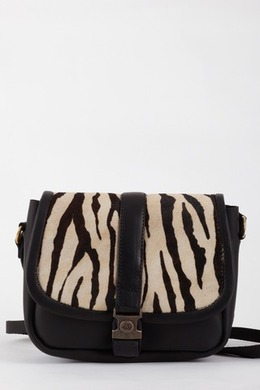 mr zebra messenger, black/zebra