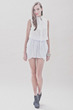 rain dance shirt, white/feather grey