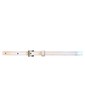 Skinny Waist Belt - White