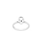 culet heart padlock ring