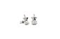 meadowlark apple core sterling silver stud earrings