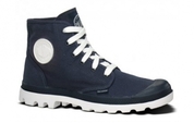 Palladium Blanc Hi - Canvas - Navy