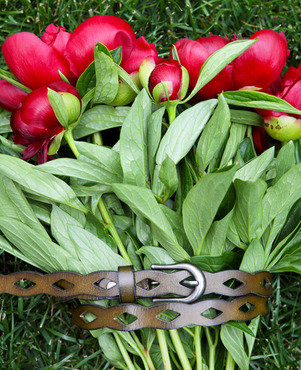 ketz-ke olive diamond belt