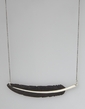 Nick Von K Sideways Feather Necklace