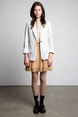 lighthouse blazer, nautical stripe