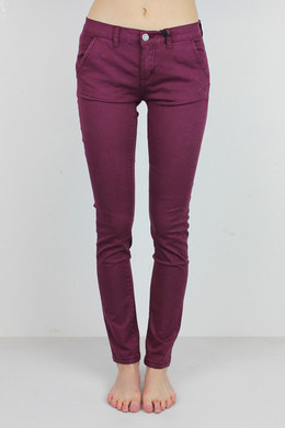 Ziggy Skinny Minnie Chino - dark berry