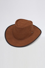 Thrills Bush Ranger Full Brim - brown leather