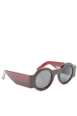 the origin of light blood red / grey lens