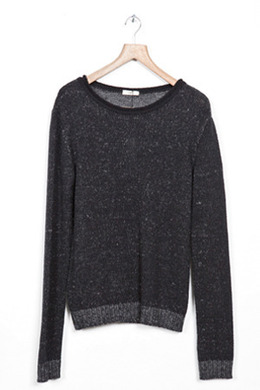 mens knit jumper, black or grey